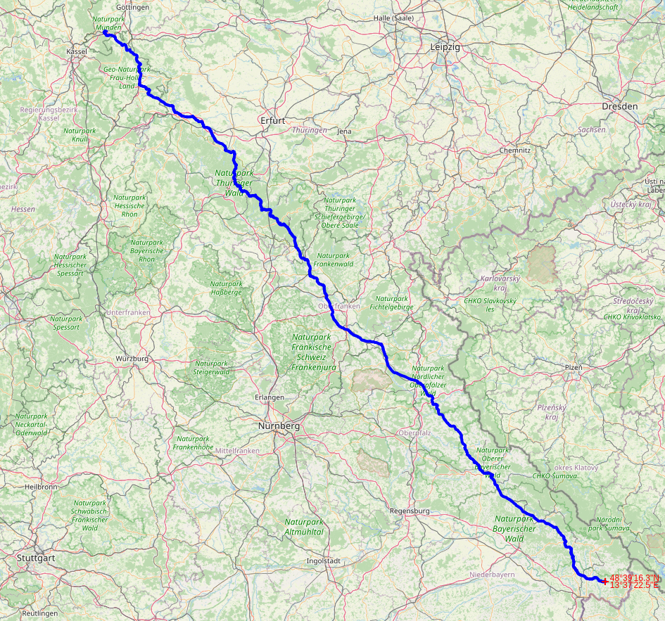 Google Maps Tourbild